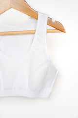 Plain White Half Sando (SH-06)