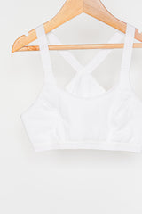 Plain White Half Sando (SH-03)