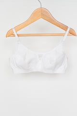 Plain White Baby Bra (SB-19)