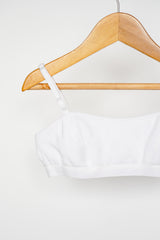 Plain White Baby Bra (SB-17)