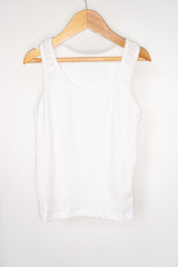Plain White Sando Shirt (SA-16)