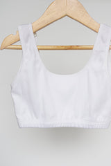 Plain White Half Sando (SH-11)