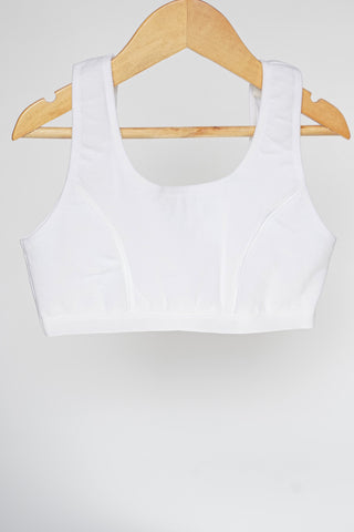 Plain White Half Sando (SH-02)