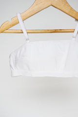 Plain White Baby Bra (SB-16)