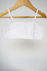 Plain White Baby Bra (SB-16)
