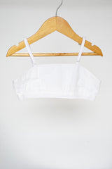 Plain White Baby Bra (SB-16)