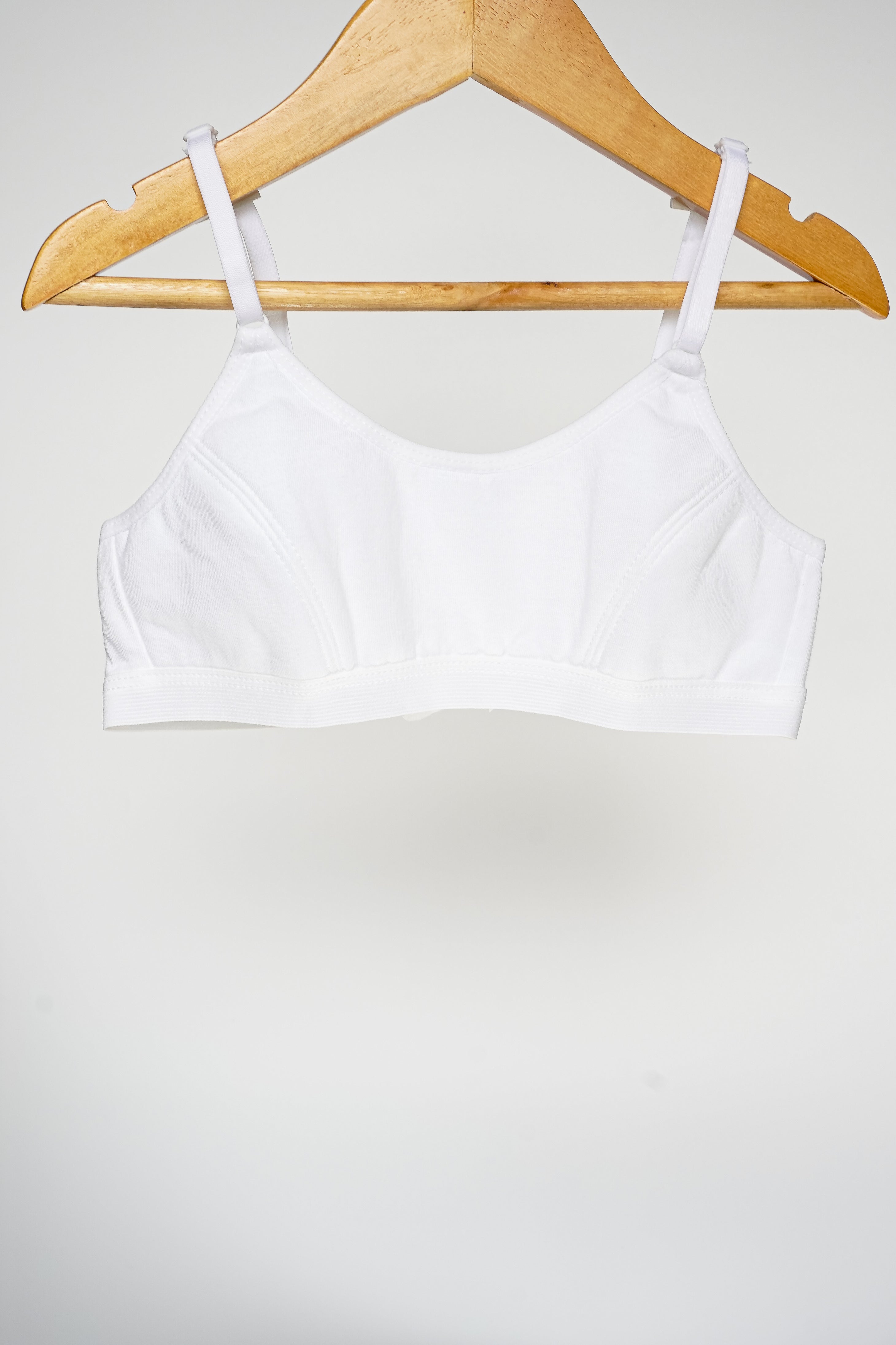Plain White Baby Bra (SB-28)