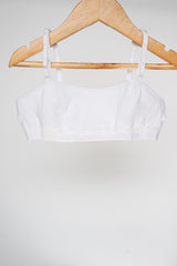 Plain White Baby Bra (SB-17)