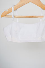 Plain White Baby Bra (SB-17)