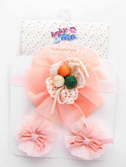 Baby Me Girls 3 in 1 Hair Accessories (BMA19102)