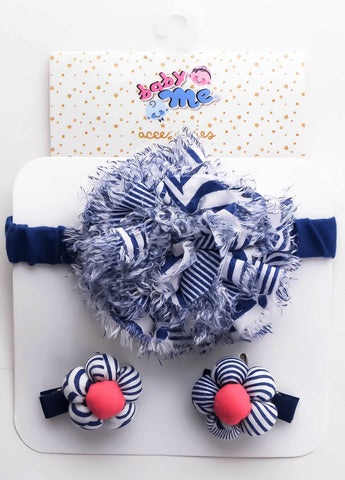 Baby Me Girls 3 in 1 Hair Accessories (BMA19136)