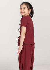 Wisteria Top Crimson