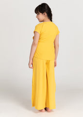 Gaura Top Butterscotch Yellow