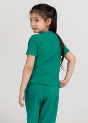 Wisteria Top Shamrock Green