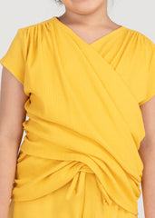 Gaura Top Butterscotch Yellow