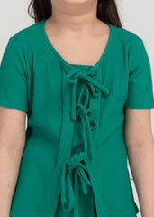 Wisteria Top Shamrock Green