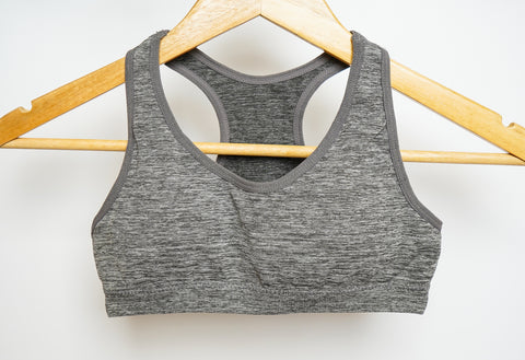 Grey Melange Sports Bra