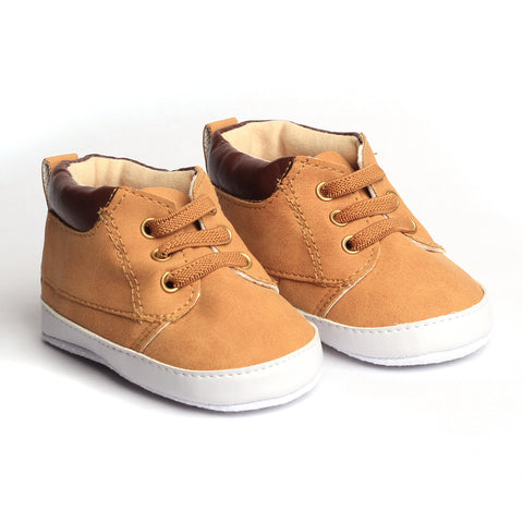 Baby Me Boys Infant Crib Shoes (B19429)