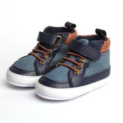 Baby Me Boys Infant Crib Shoes (B19431)