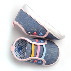 Baby Me Girls Infant Crib Shoes (G19431)
