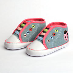 Baby Me Girls Infant Crib Shoes (G19432)