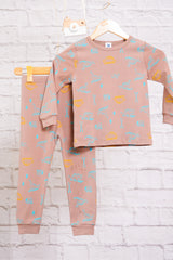 Dino Collection (LT. BROWN) Lounge Wear (R21N02)