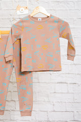 Dino Collection (LT. BROWN) Lounge Wear (R21N02)