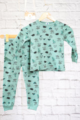 Dino Collection (TURQUOISE) Lounge Wear (R21N01B)
