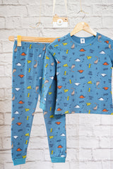 Dino Collection (BLUE) Lounge Wear (R21N04B)