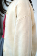 Pure knit Cardigan (Cream)