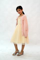 Flower Cardigan Pink