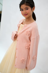 Flower Cardigan Pink