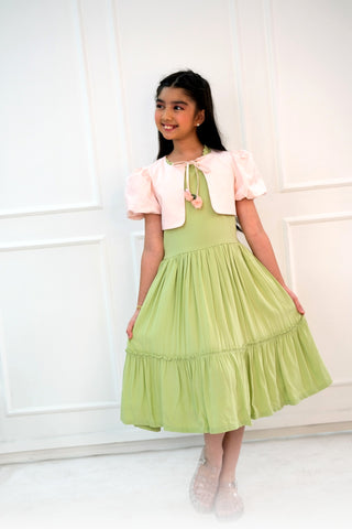 Light Pink Terno Bolero