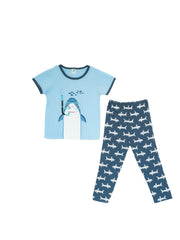 Boys Lounge Wear Collection "Cool Shark Print"