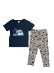 Boys Lounge Wear Collection "Monster Truck Print"