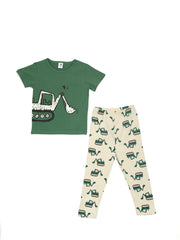 Boys Lounge Wear Collection "Trucks Print"