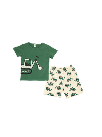 Boys Lounge Wear Collection "Trucks Print"