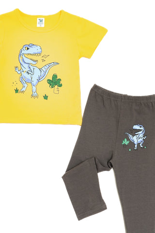 Boys Lounge Wear Rocco Pajama Set Dino Collection "T-Rex"