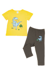 Boys Lounge Wear Rocco Pajama Set Dino Collection "T-Rex"