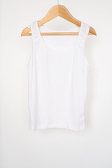 Plain White Sando Shirt (SA-16)