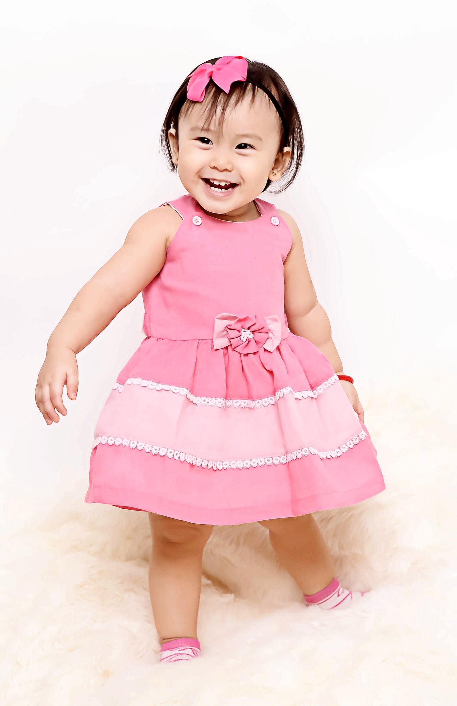 Baby Me Infants Girl Dress (B9Y04)