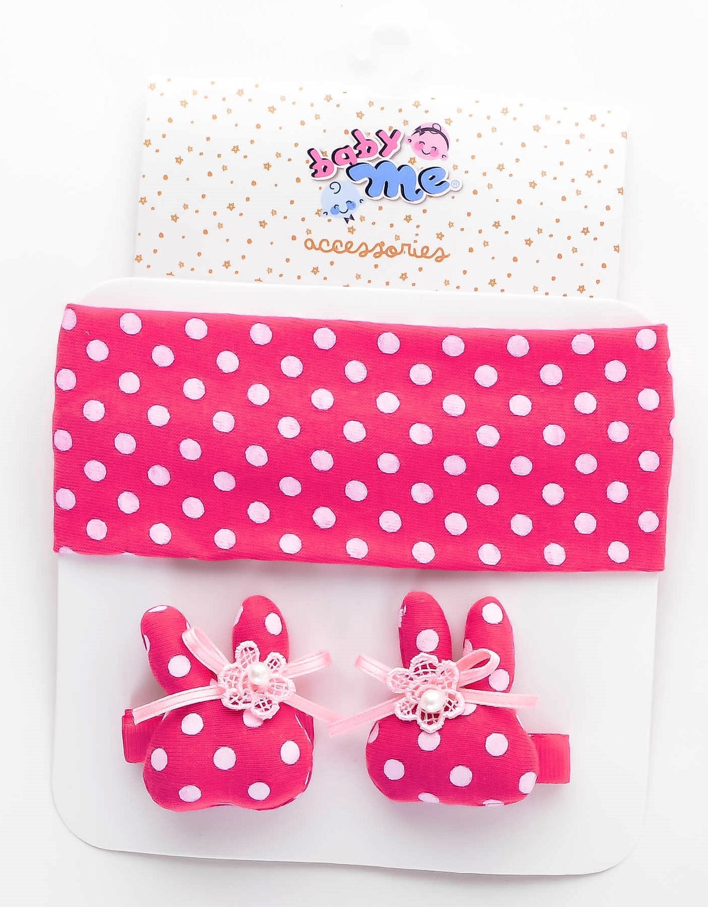 Baby Me Girls 3 in 1 Hair Accessories (BMA19028)