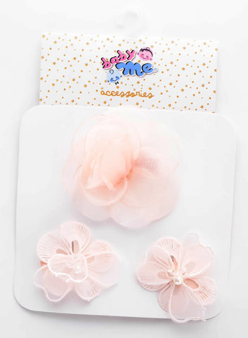 Baby Me Girls 3 in 1 Hair Accessories (BMA19121)
