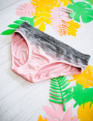 Pink and Grey Ombre Panty