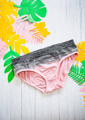 Pink and Grey Ombre Panty
