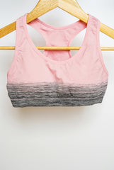 Pink and Grey Ombre Bra