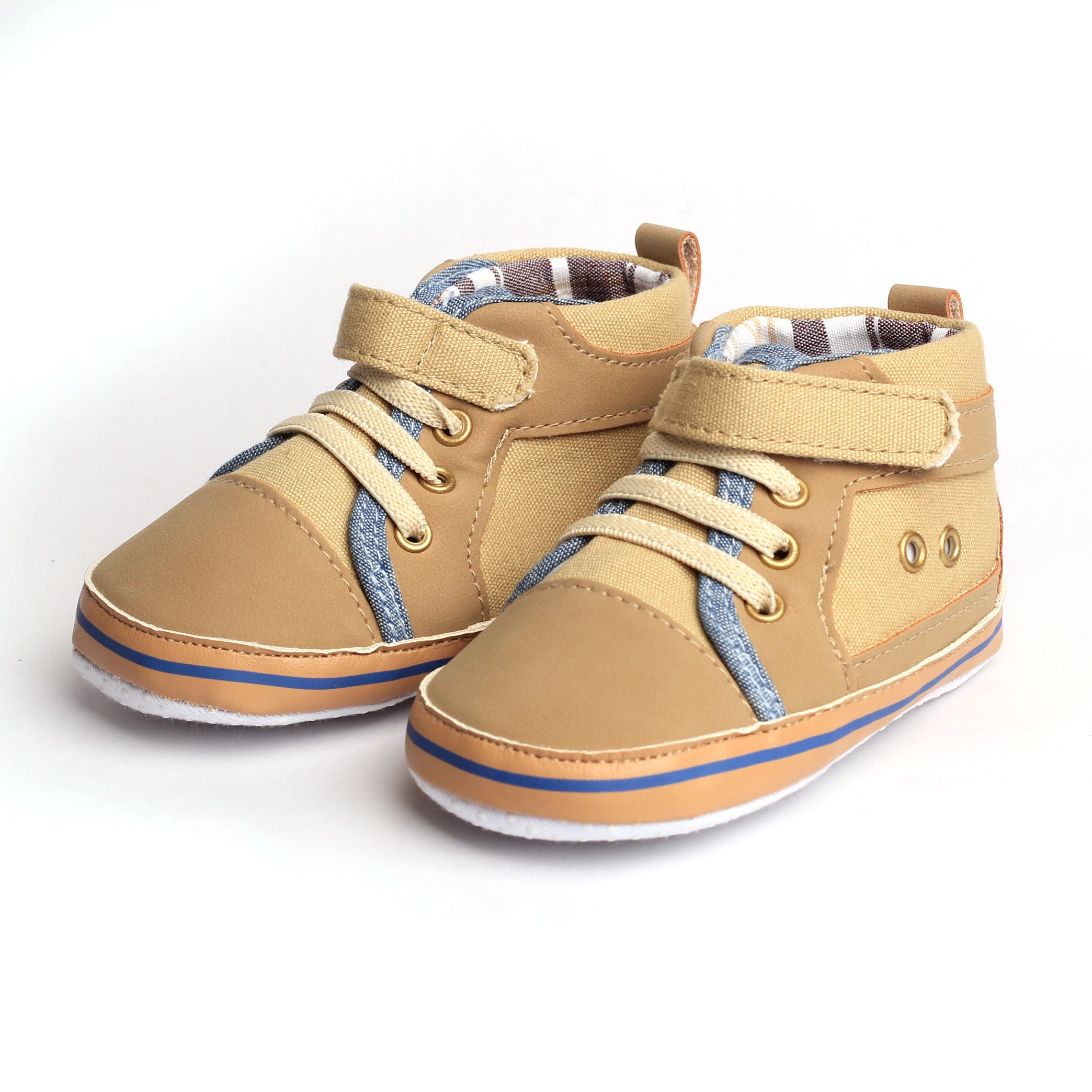 Baby Me Boys Infant Crib Shoes (B19430)