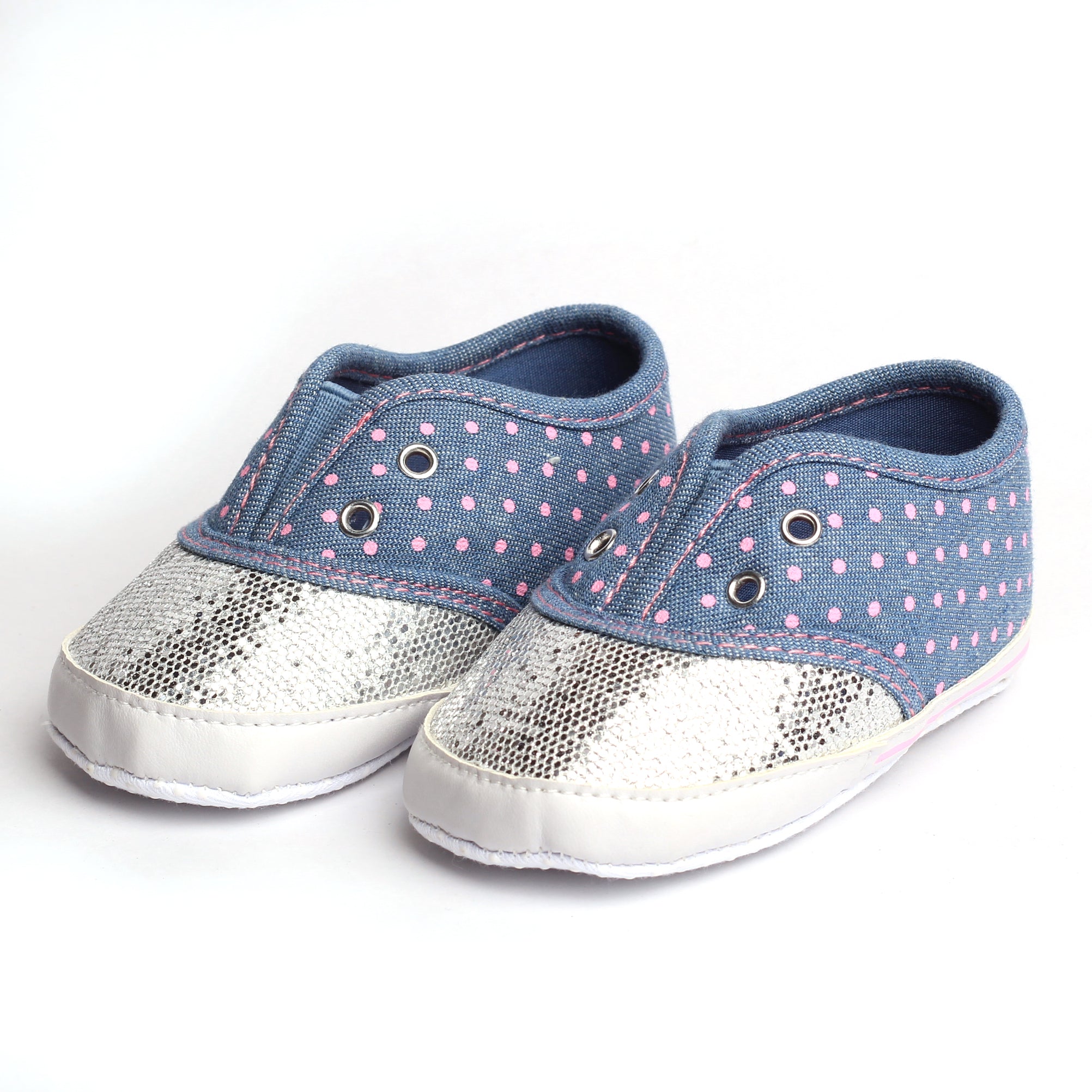 Baby Me Girls Infant Crib Shoes (G19430)