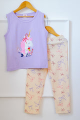 Unicorn Head Sabrini Lullaby Lounge Wear (231D)