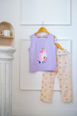 Unicorn Head Sabrini Lullaby Lounge Wear (231D)